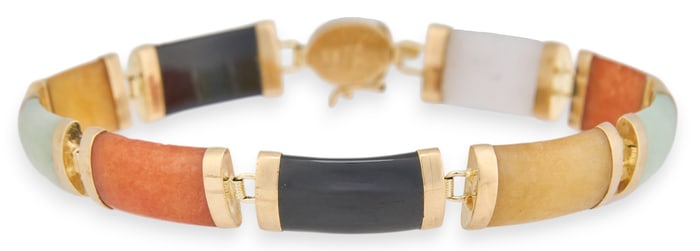 14K Jade Bracelet