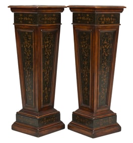 Pair of Pedestal Tables