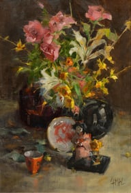 Dorothy Lampl, Chinoiserie Still Life
