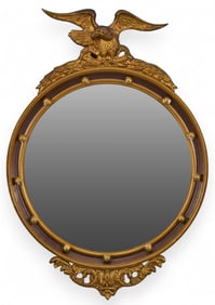 Vintage Federal Style Convex Mirror