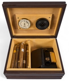 Hardwood Cigar Humidor