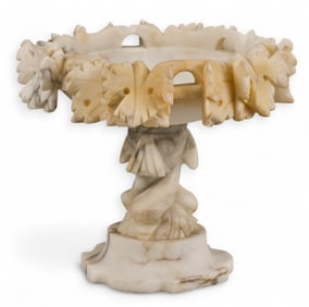 Alabaster Compote