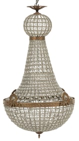 Empire Style Beaded Chandelier
