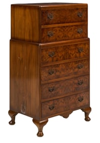 English Tallboy Cabinet