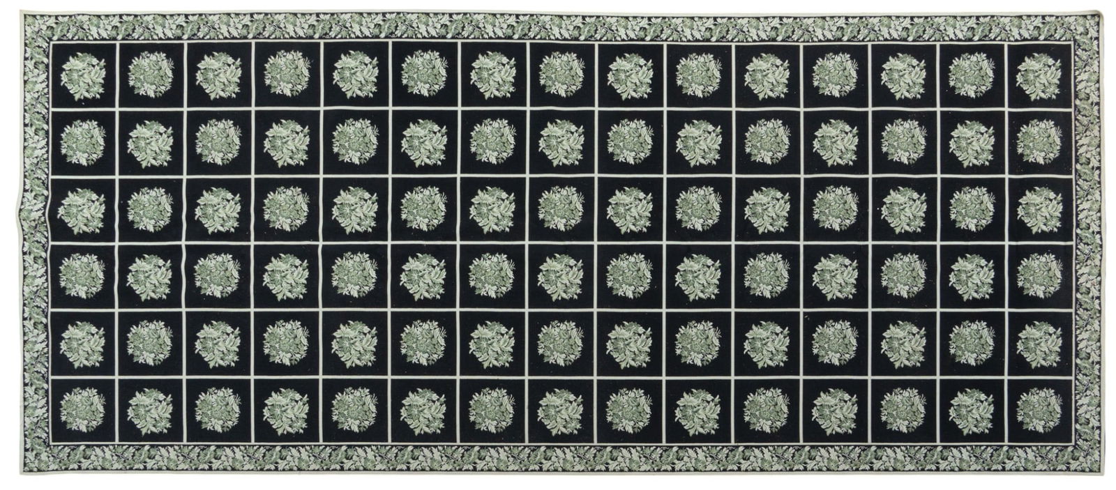 Palace Sized Needlepoint Rug, 24 ft. 2 in. x 10 ft. 2 in. (1 of 3)