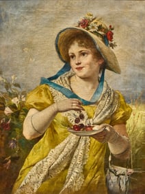 Ferdinand Wagner, Lady with Cherries