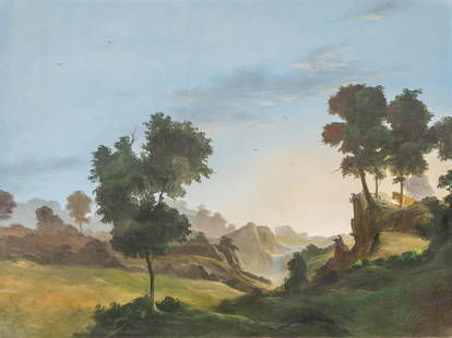 Dale TerBush, "Daydreams": Dale TerBush (California / Arizona, b. 1948), &quot;Daydreams&quot;, oil on canvassight: 30 x 40 in., frame: 37.5 x 47.5 in. Provenance: Property from a home in San Antonio, Texas