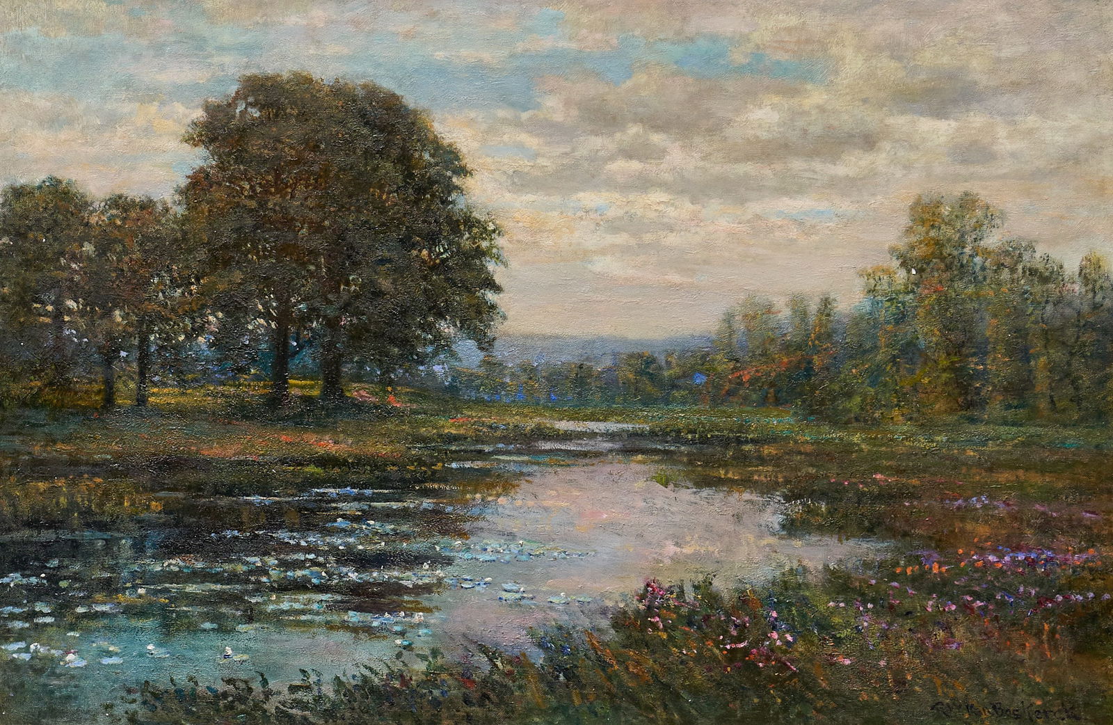 R.W. Van Boskerck, River Landscape (1 of 4)