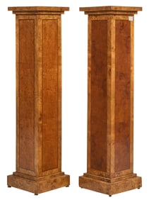 Pair of Wooden Columns