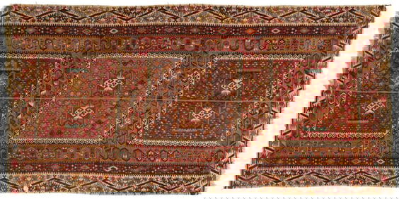 Handmade Estate Rug, 12 ft. 11 in. x 6 ft. 4 in.
