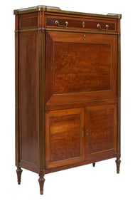 Mahogany Secretaires A Abattant