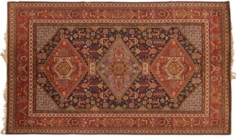 Handwoven Estate Rug, 10 ft. 6 in. x 6 ft. 5 in.
