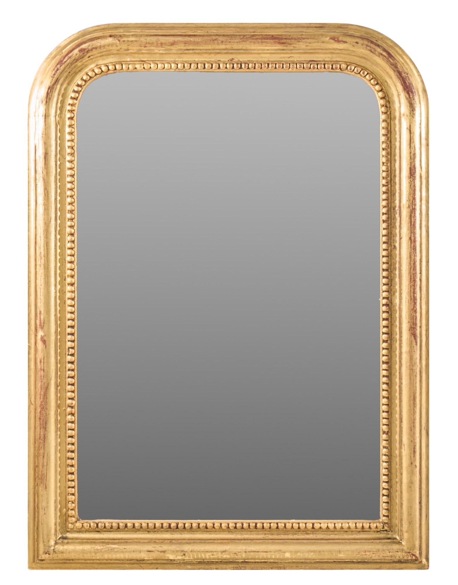 Giltwood Mirror: Giltwood mirror height 43 in. x width 31.5 in. x depth 1.5 in. 