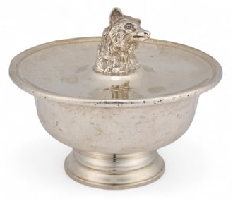 Kirk & Son Sterling Silver Covered Serving Bowl
