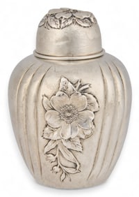 Sterling Silver Tea Caddy
