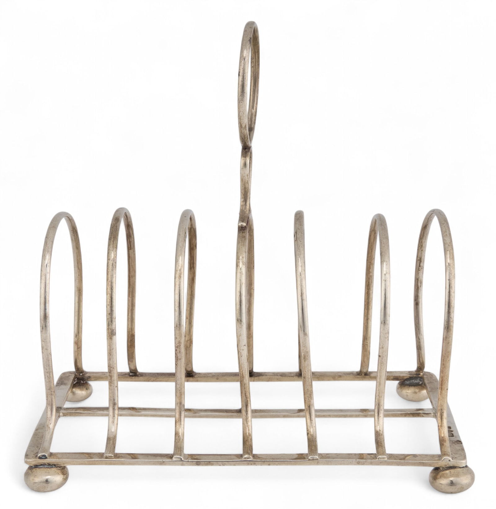 English Sterling Silver Toast Holder (1 of 5)