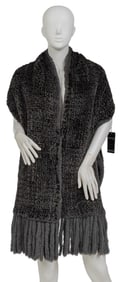 Grinvest Knit Rabbit Shawl
