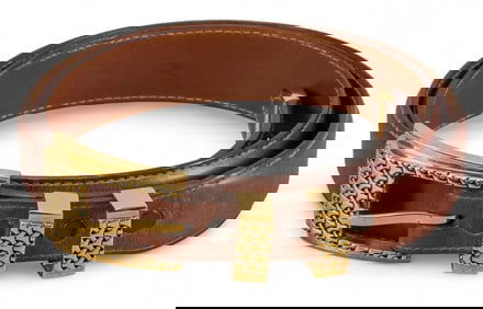 Billy Martin's Brown Cowhide Belt