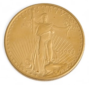 Uncirculated 1993 $50 Gold Eagle Coin