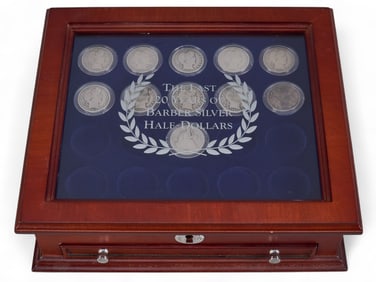 Collection of Barber Silver Half Dollars