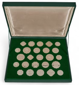 (25) Sterling Silver World's Casinos Gaming Coins