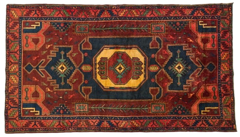 Handwoven Estate Rug, 7 ft. 2 in. x 4' 5 in.