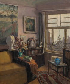 P. Vernailles, Living Room Interior Scene