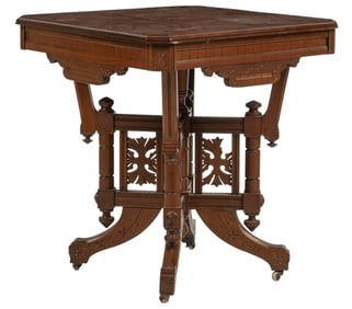 Victorian Wooden Side Table