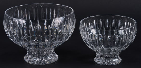 (2) Waterford Kirin Bowls