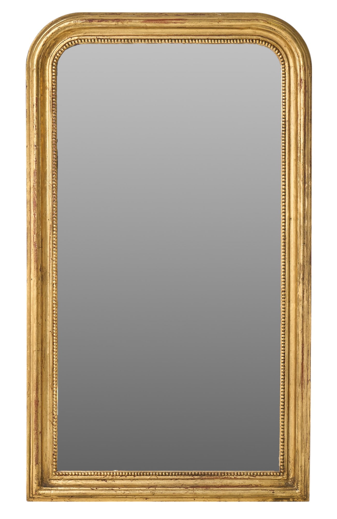 Giltwood Mirror: Giltwood mirror height 61 in. x width 36 in. x depth 2 in. 