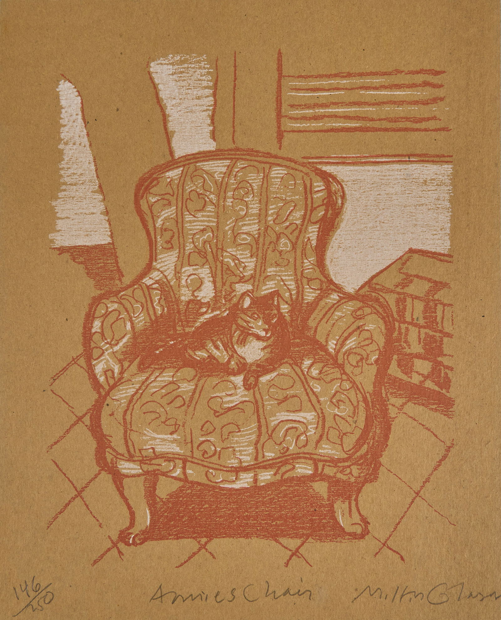 Milton Glaser, "Annie's Chair" (1 of 4)