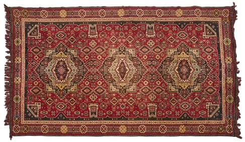 Handwoven Estate Rug, 7 ft. 8 in. x 4 ft 5 in.
