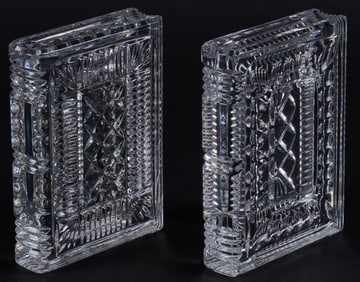 Pair of Waterford Bookends