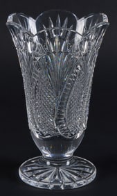 Waterford Seahorse Crystal Vase