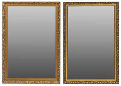 Pair of Gilded Mirrors