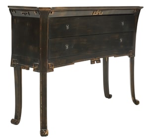 Painted Console Table with Drawers