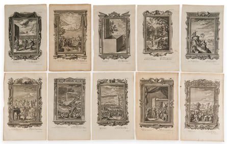 Collection of (10) Engravings ca. 16th C.