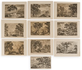 Johanna Sibylla Kusel, (10) Etchings, ca. 1670