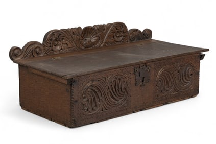 English Oak Bible Box