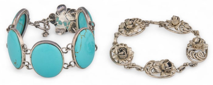 (2) Sterling Silver Bracelets