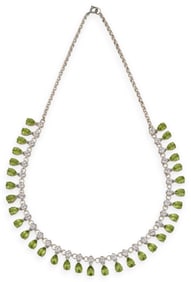 Sterling Silver Gemstone Necklace