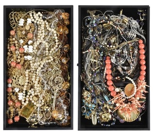 Collection of Costume Jewelry Necklaces