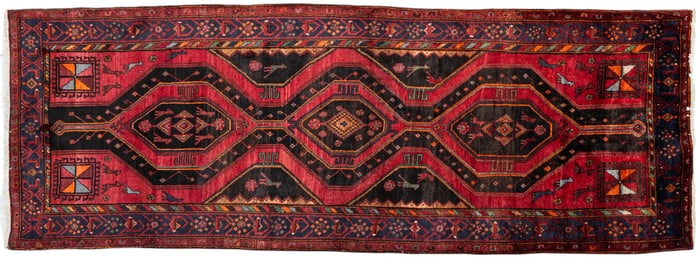 Handwoven Estate Rug, 12 ft. x 4 ft. 2 in.