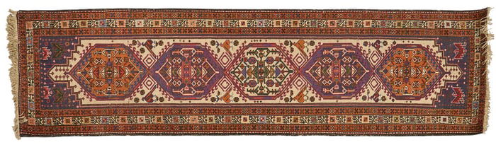 Handwoven Runner Rug, 9 ft. 10 in. x 2 ft 8 in.