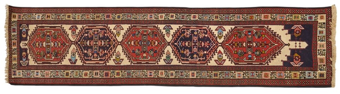 Handwoven Runner Rug, 9 ft. 3 in. x 2 ft 4 in.