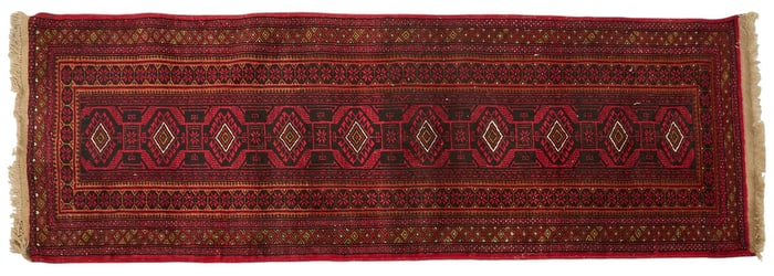 Handwoven Rug Runner, 7 ft. 3 in. x 2 ft. 3 in.