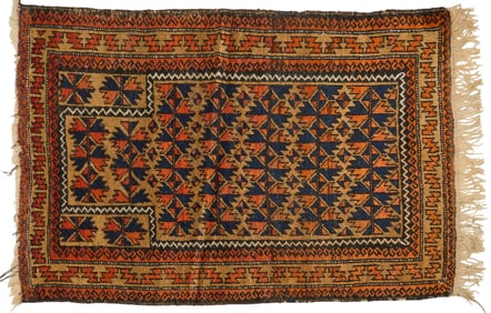 Handwoven Estate Rug, 4 ft. 7 in. x 2 ft. 11 in.