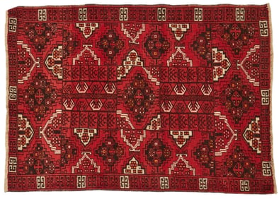 Handwoven Estate Rug, 4 ft. 10 in. x 3 ft. 5 in.