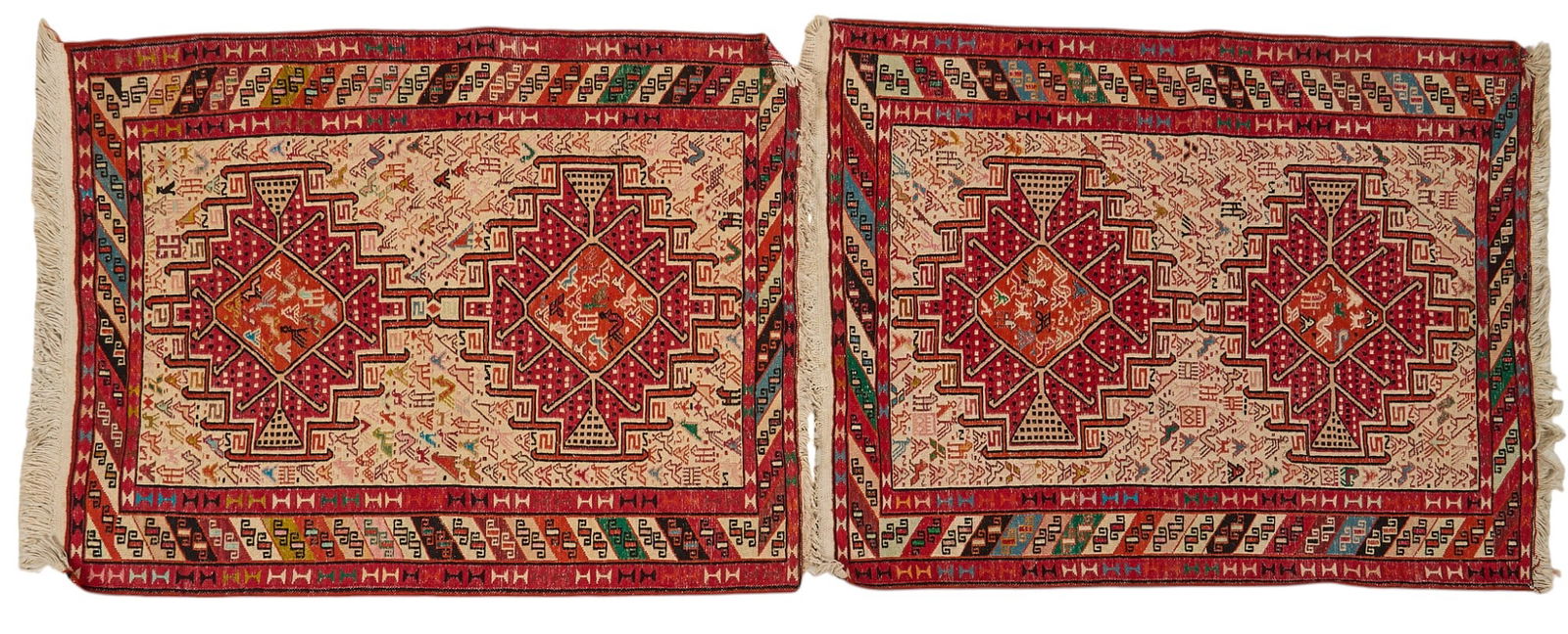 Pair of Small Kilim Rugs (1 of 7)