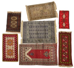 (7) Handwoven Rugs